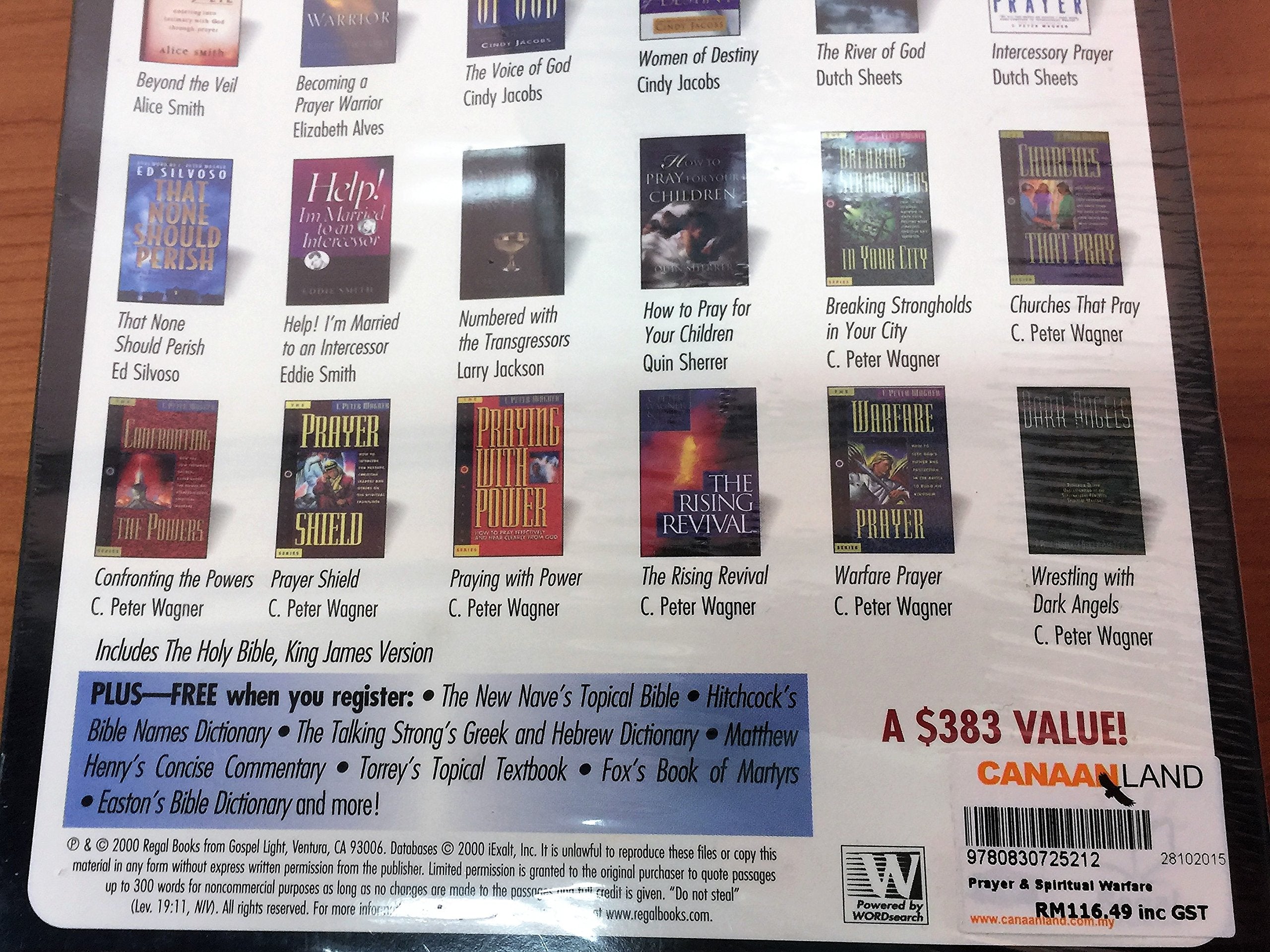 Prayer & Spiritual Warfare: Reference Library,Used