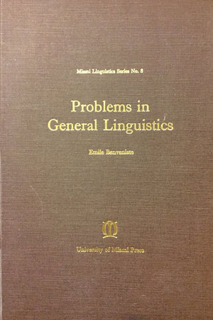 Problems In General Linguistics
