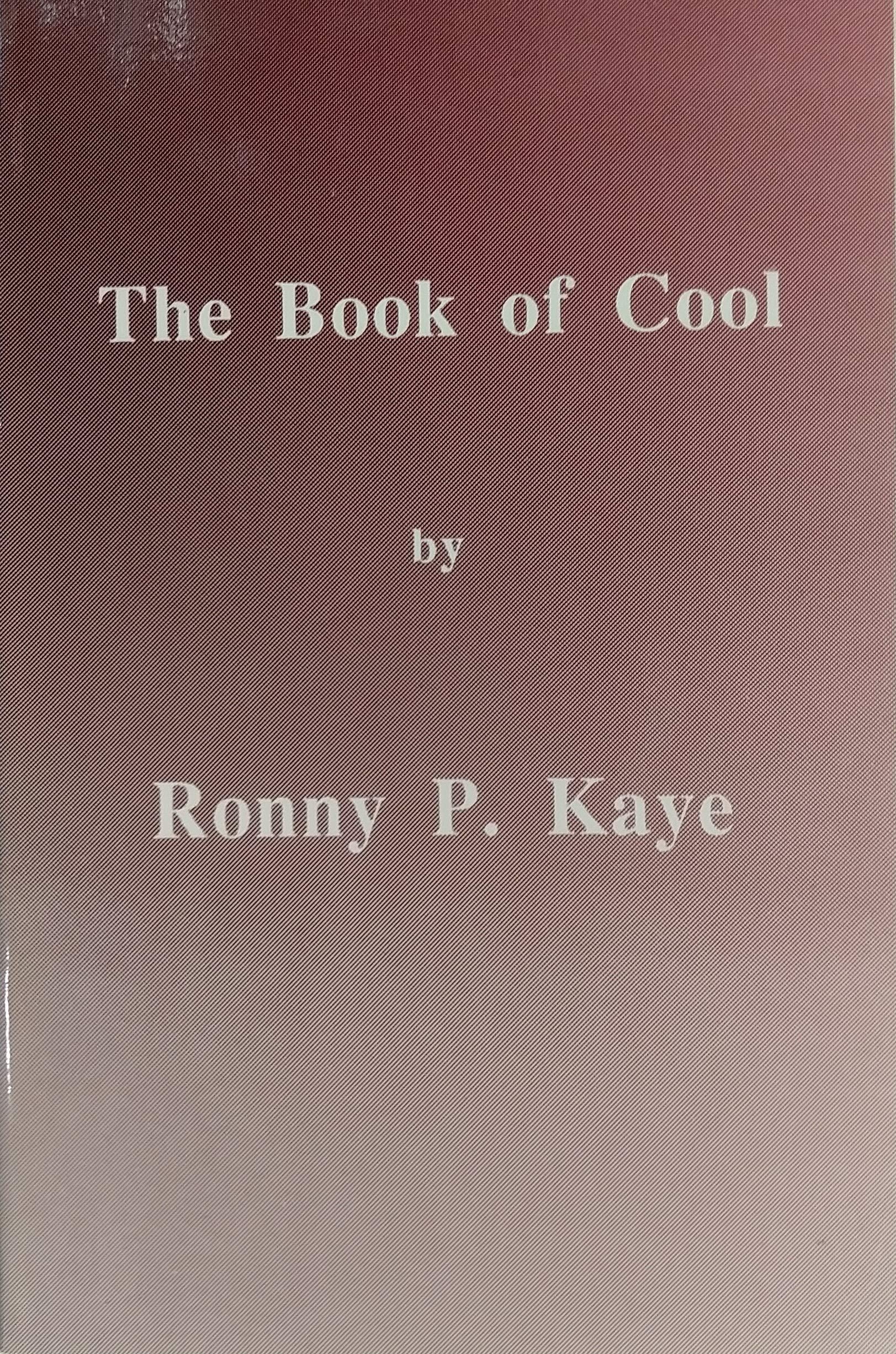 The Book Of Cool,Used