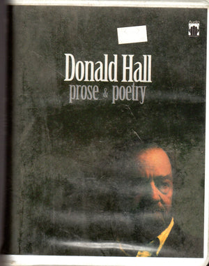 Donald Hall Prose and Poetry,Used