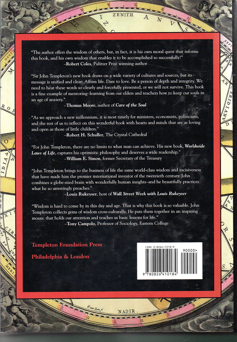Worldwide Laws Of Life: 200 Eternal Spiritual Principles,Used
