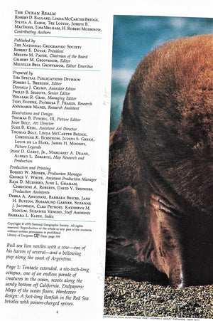 The Ocean Realm (Special Publications Series 13, No. 1),Used