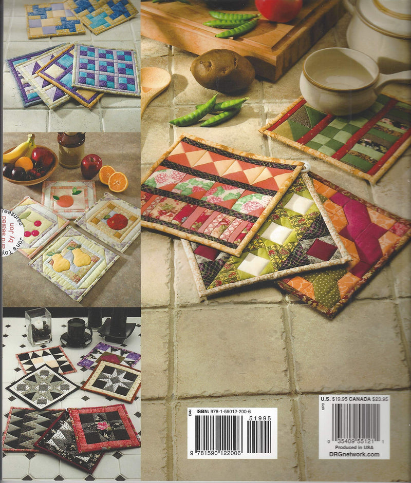 101 FuntoQuilt Pot Holders,Used