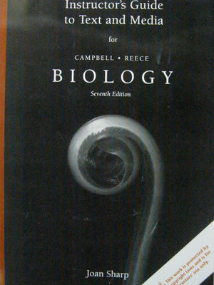 Instructor's Guide to Text and Media for Biology,Used