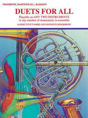 Duets for All: Trombone, Baritone B.C., Bassoon (For All Series),New