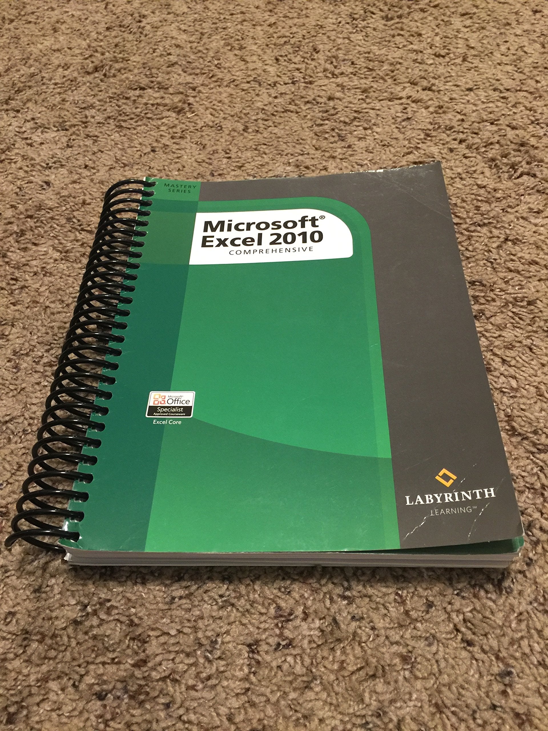 Microsoft Excel 2010: Comprehensive,Used