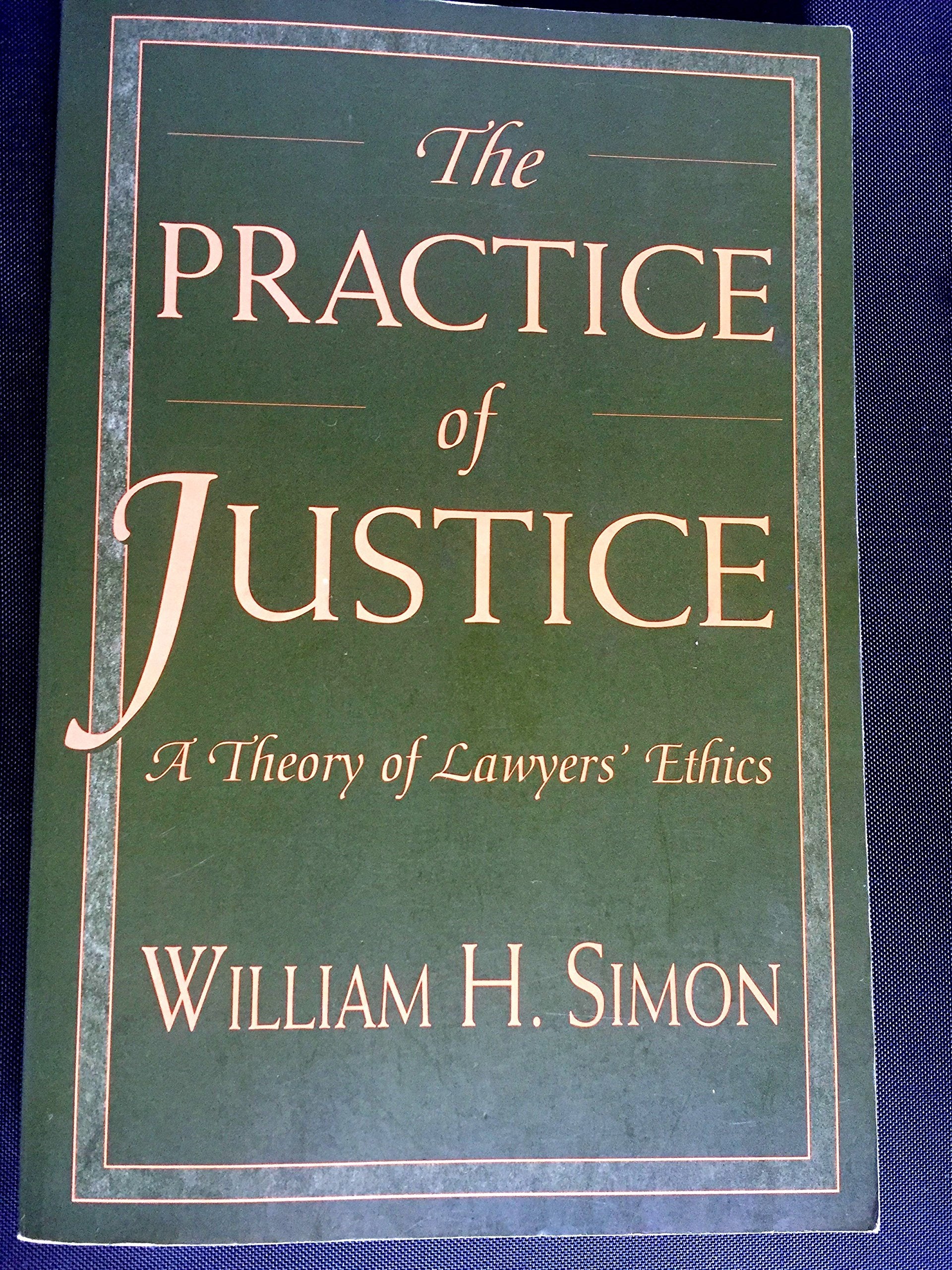 The Practice of Justice,Used