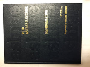 2010 Ashrae Handbook: Refrigeration, Ip Edition-new