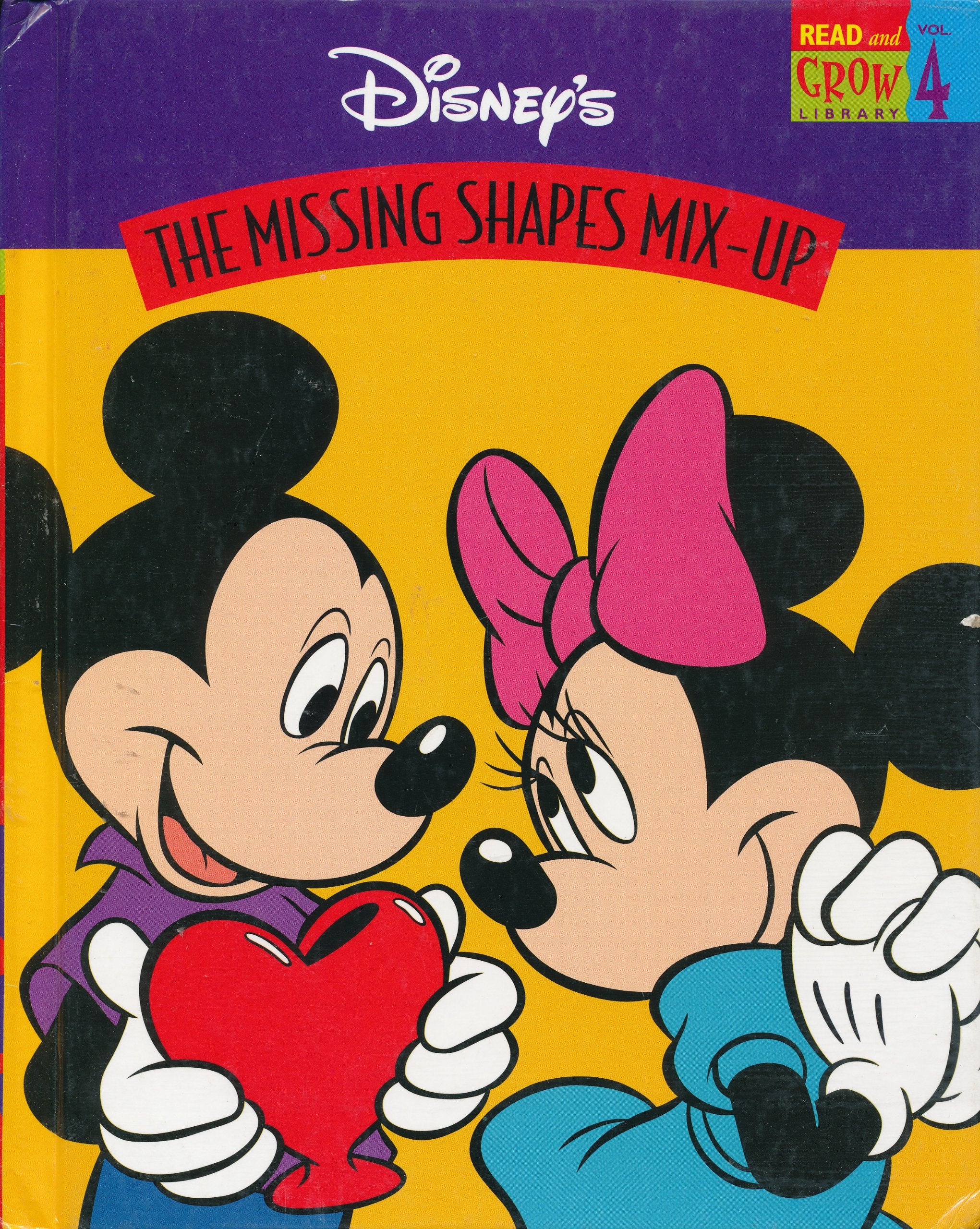 The Missing Shapes Mixup (Disney'S Read And Grow Library, Volume 4),New