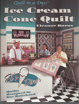 Ice Cream Cone Quilt (Quilt in a Day),Used