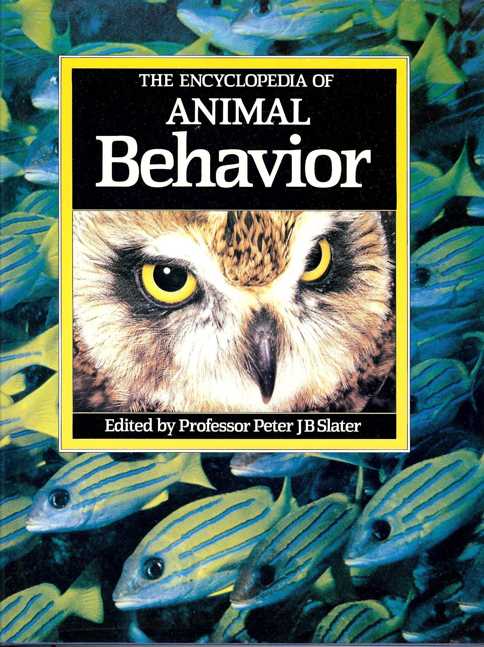 The Encyclopedia Of Animal Behavior (Encyclopedia Of Animal Series),New