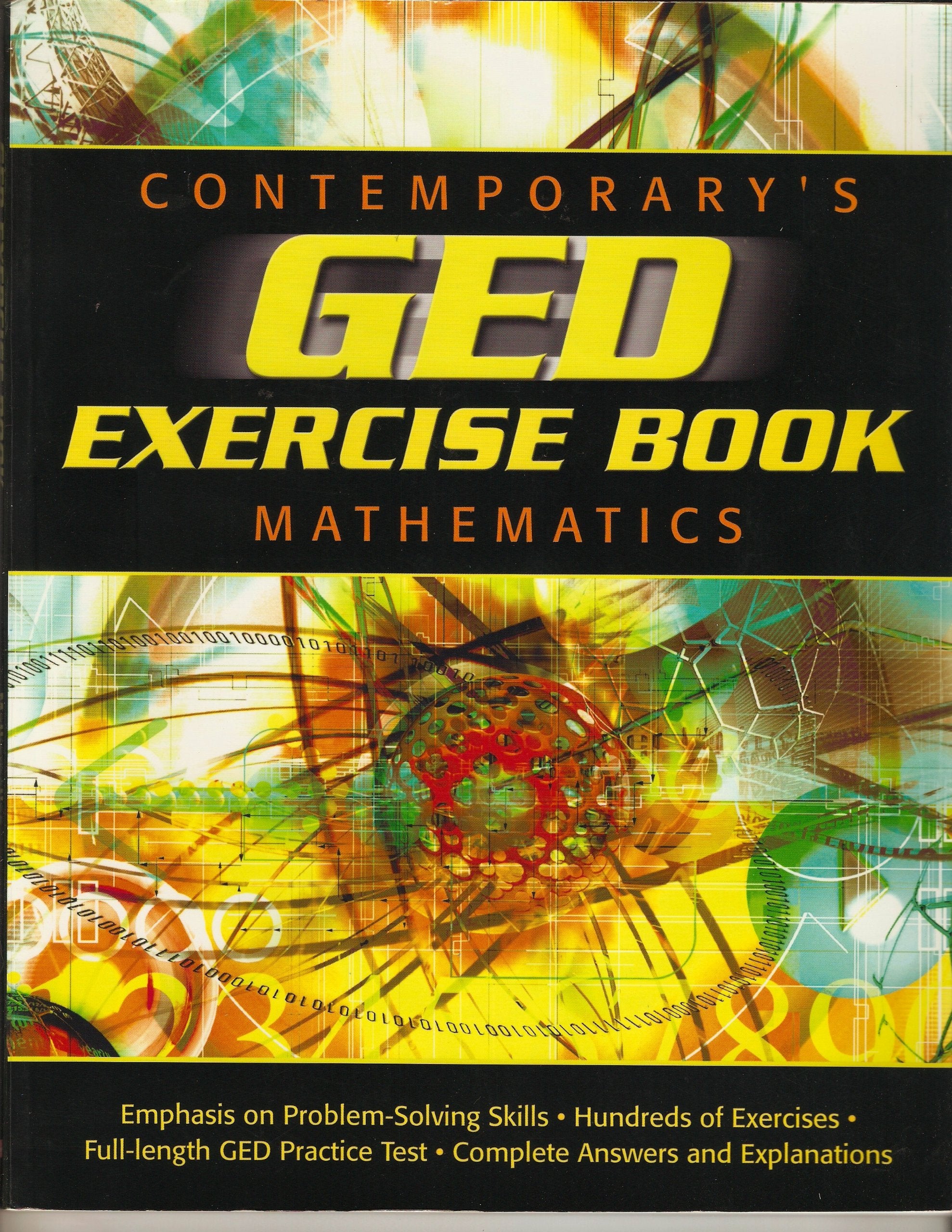 Contemporary Ged Mathematics Exerise Book (Ged Calculators),Used