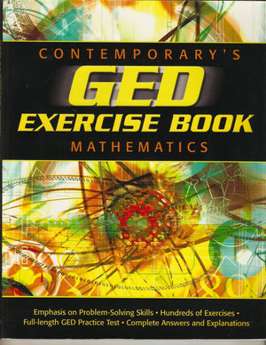 Contemporary Ged Mathematics Exerise Book (Ged Calculators),Used