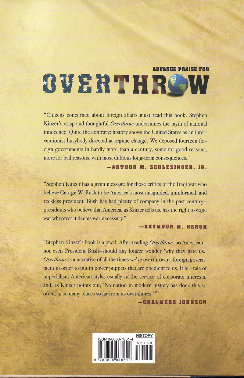 Overthrow: America's Century of Regime Change from Hawaii to Iraq,Used
