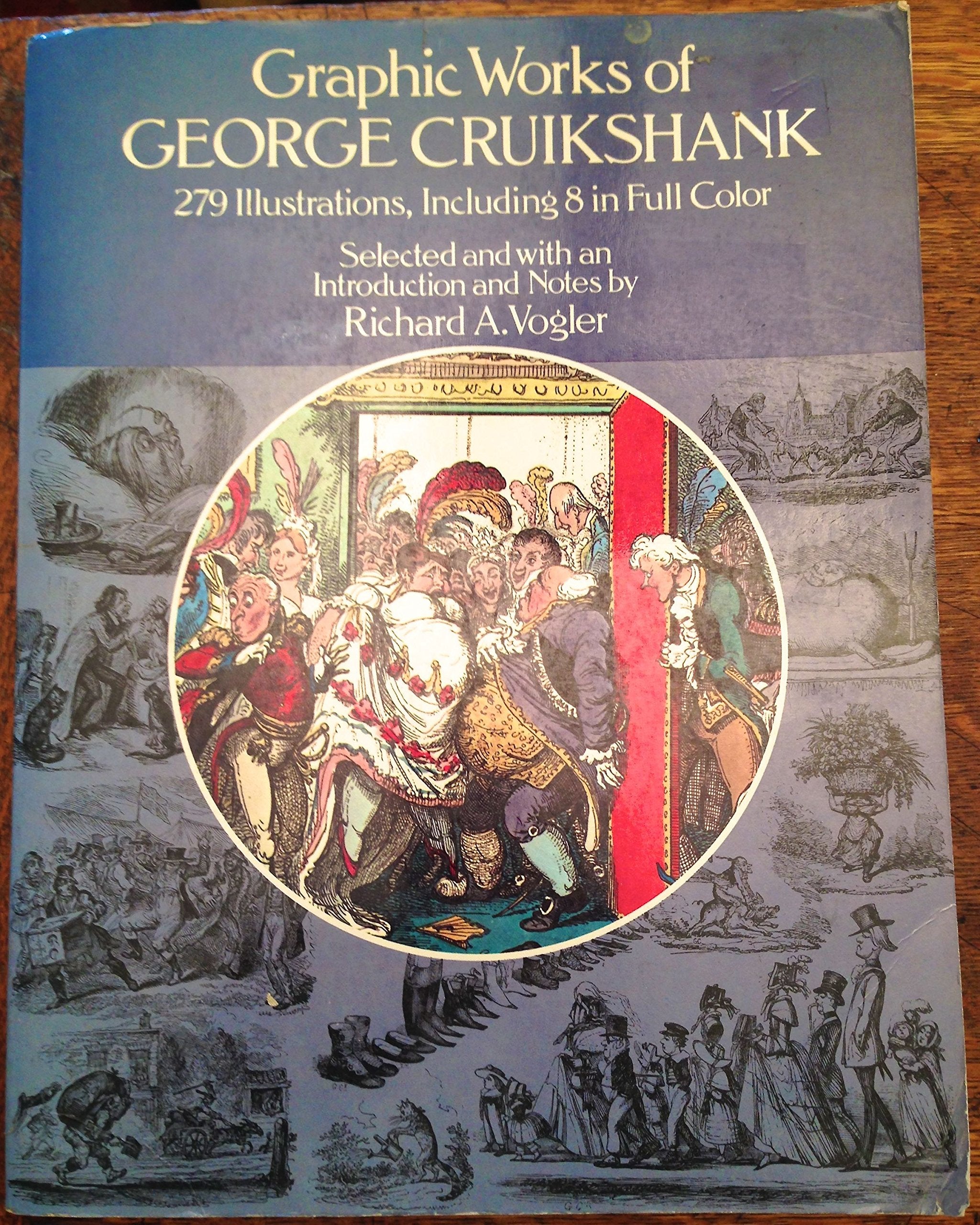 Graphic Works of George Cruikshank (Dover Pictorial Archive Series),Used