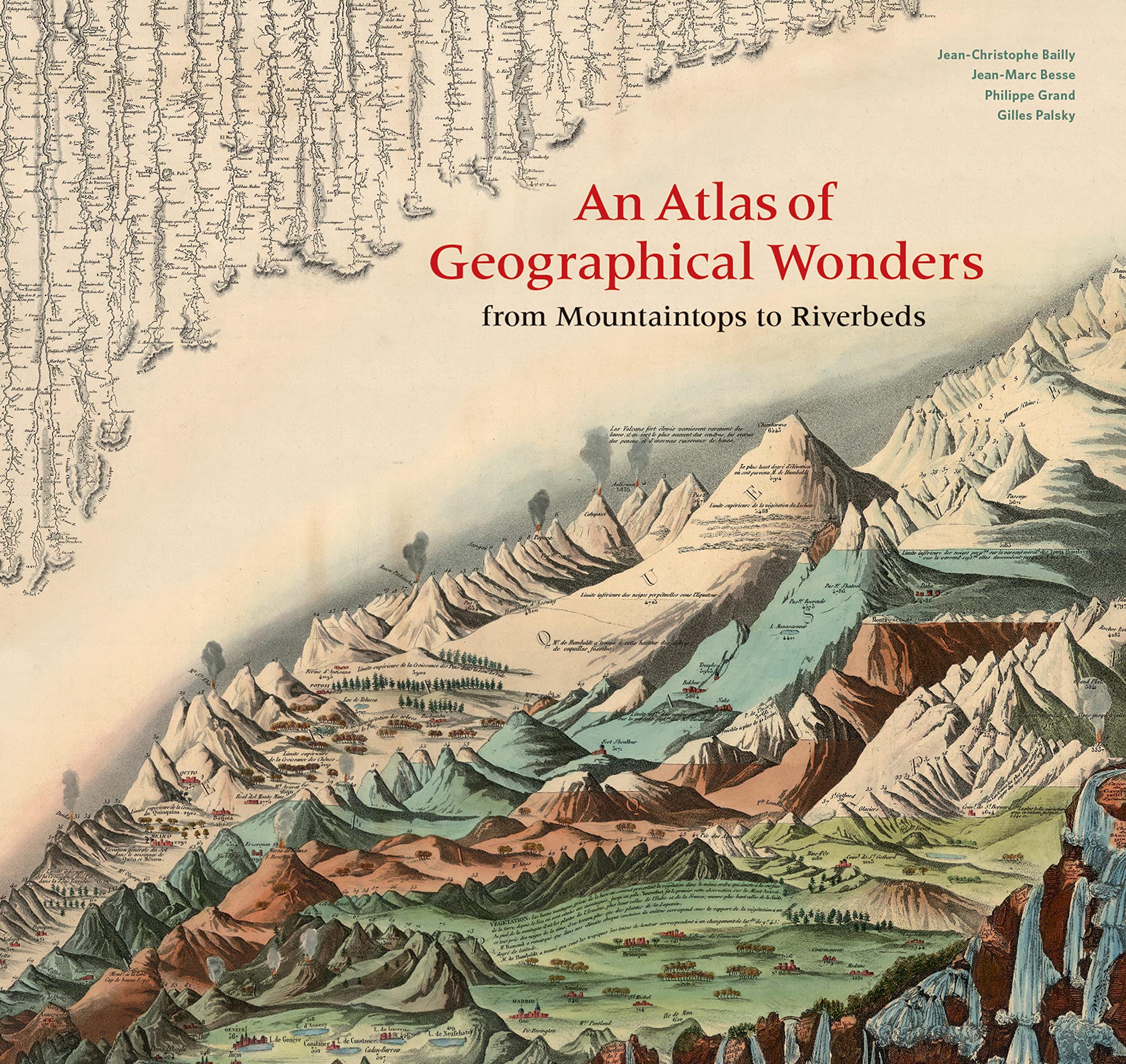 An Atlas Of Geographical Wonders: From Mountaintops To Riverbeds (Historical Maps And Tableaux From The Nineteenth Century, Incl