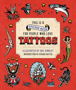 This Is A Sticker Book For People Who Love Tattoos,New