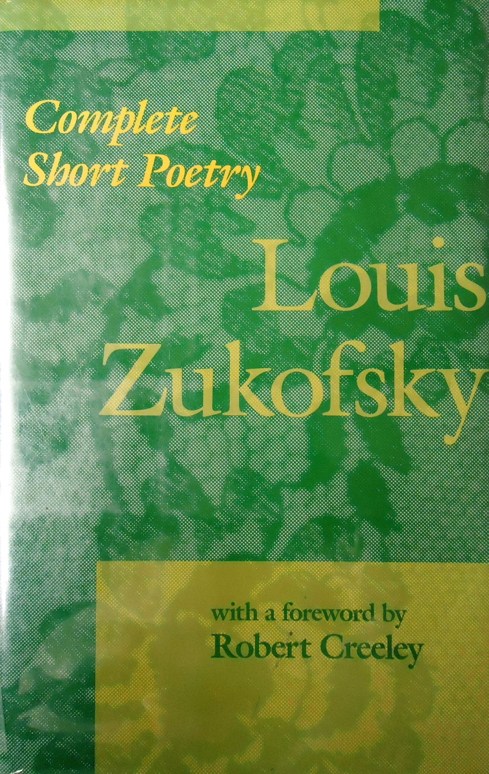Complete Short Poetry,Used