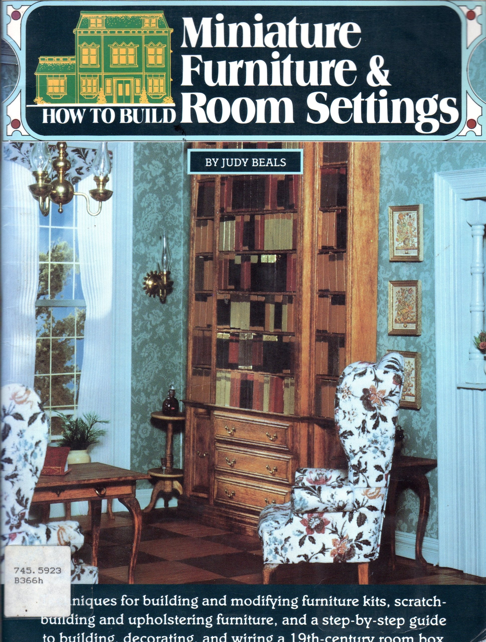 How to Build Miniature Furniture and Room Settings,Used