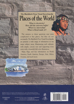 Blackbirch Visual Encyclopedias  Places of the World,Used