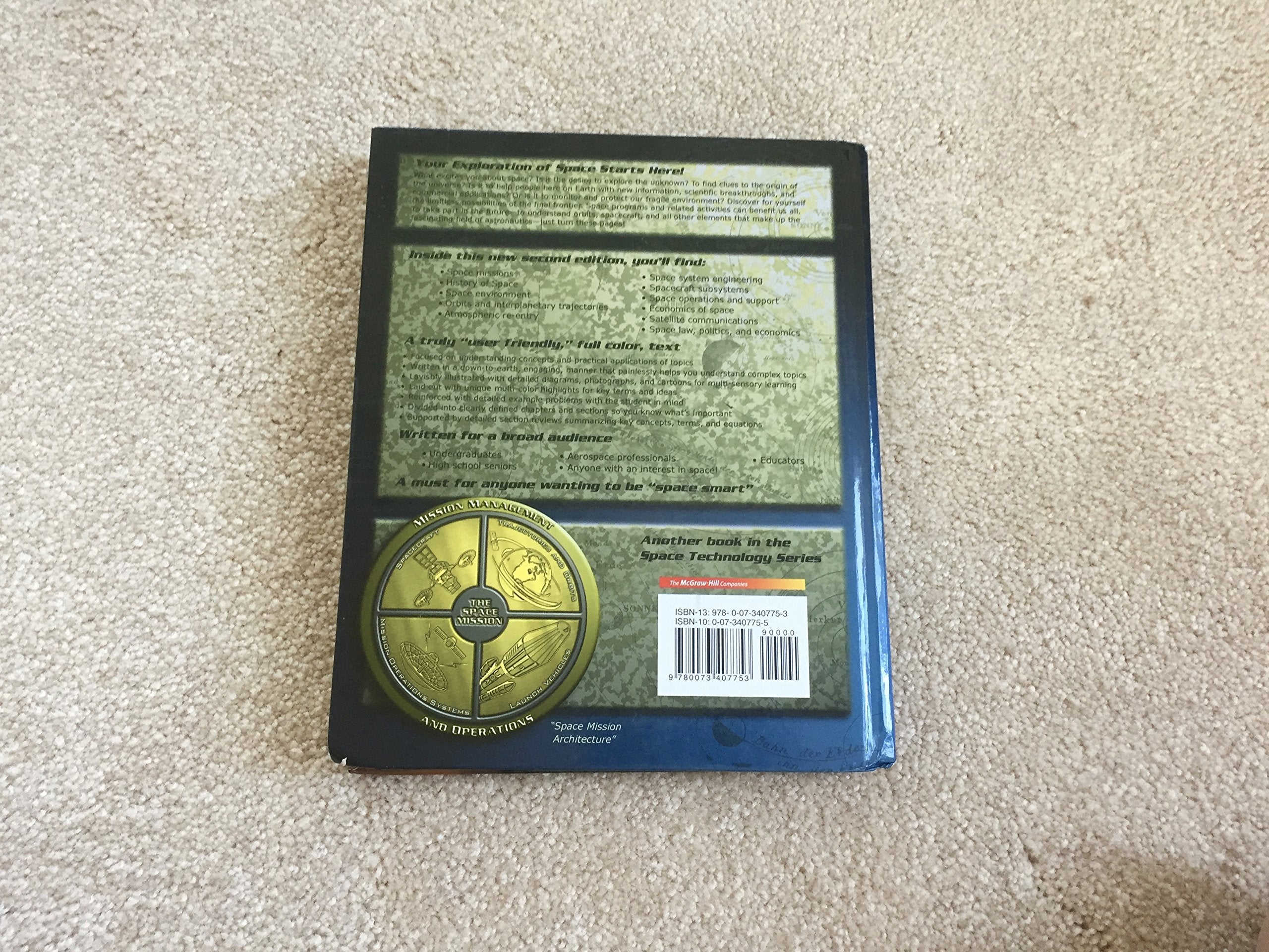 Understanding Space: An Introduction to Astronautics, 3rd Edition (Space Technology),Used