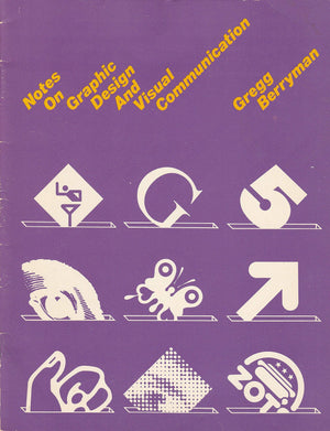 Notes on Graphic Design and Visual Communication,Used