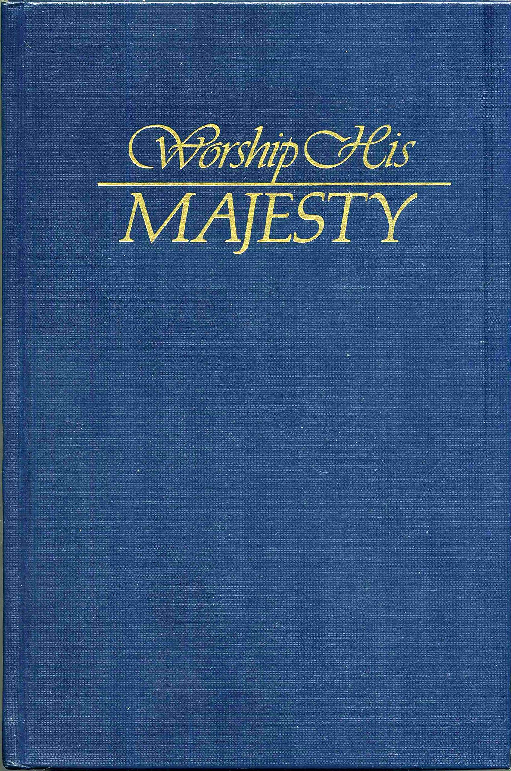 WORSHIP HIS MAJESTY,Used
