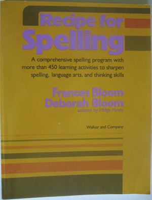 Recipe for Spelling,Used