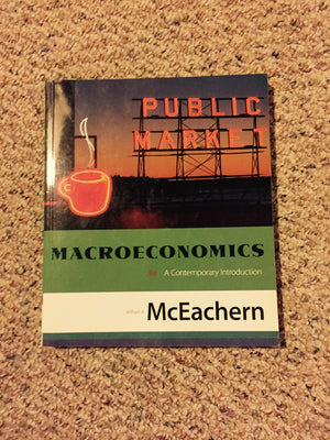 Macroeconomics: A Contemporary Introduction, Eighth Edition,Used