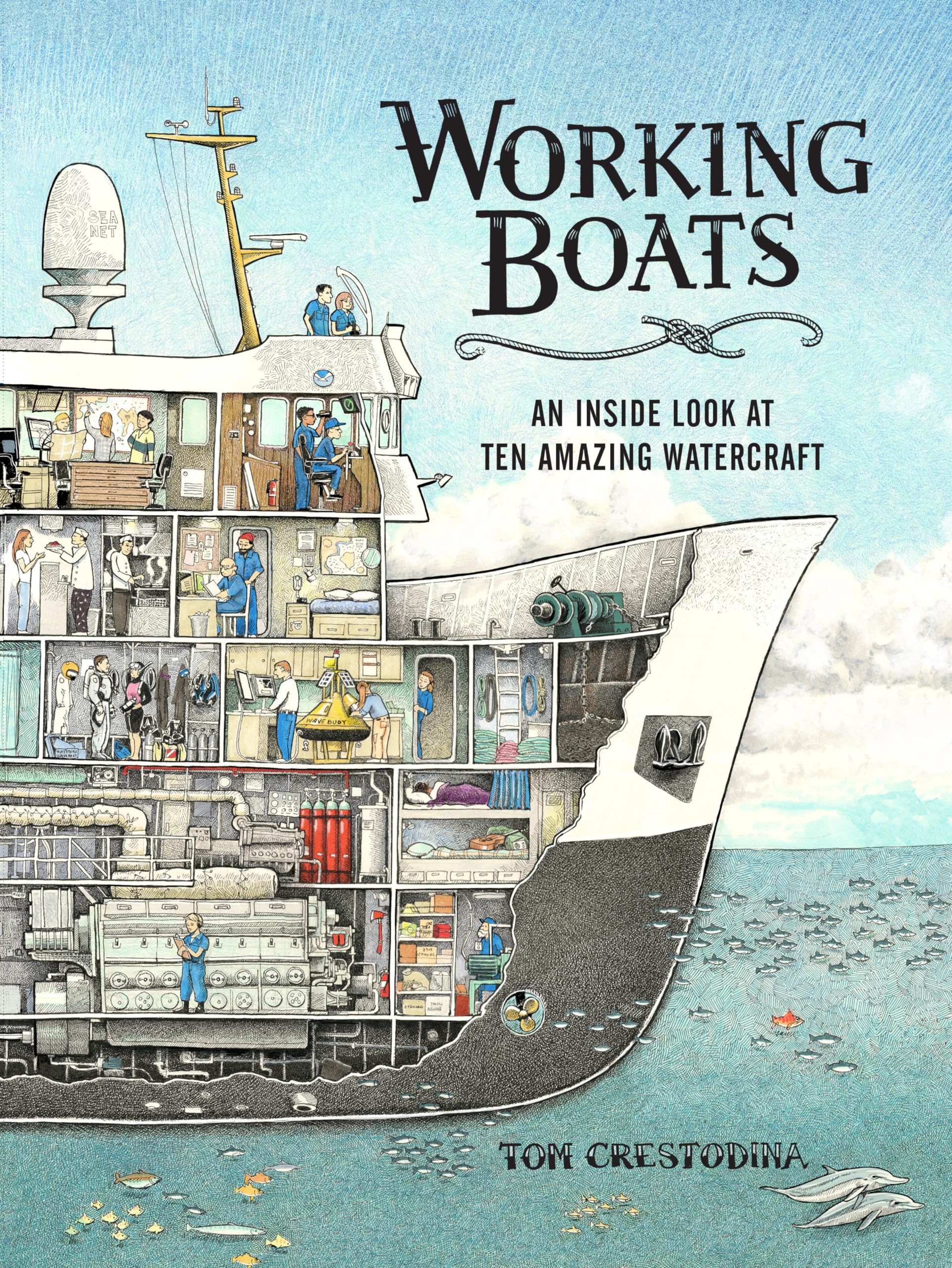 Working Boats: An Inside Look At Ten Amazing Watercraft,Used