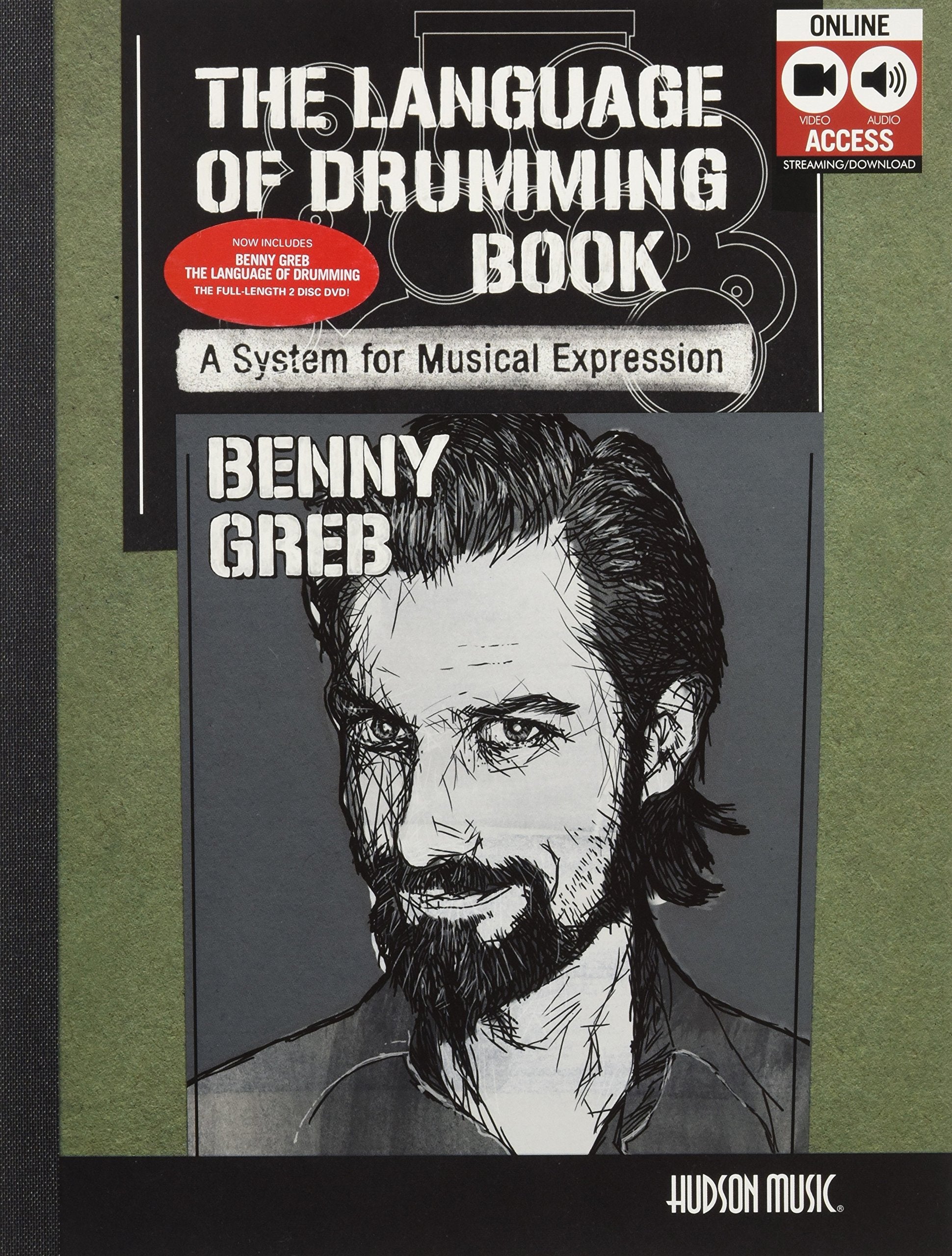 Benny Greb  The Language of Drumming Book/Online Media,Used