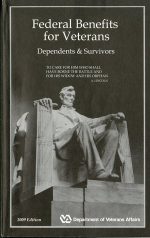 Federal Benefits for Veterans, Dependents, & Survivors, 2009,Used