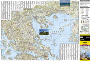 Greece Map (National Geographic Adventure Map, 3316)