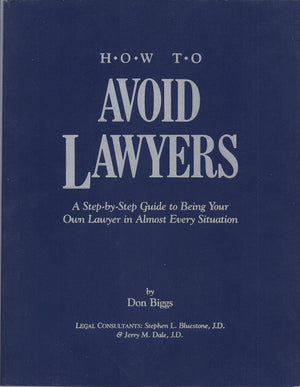 How To Avoid Lawyers,Used