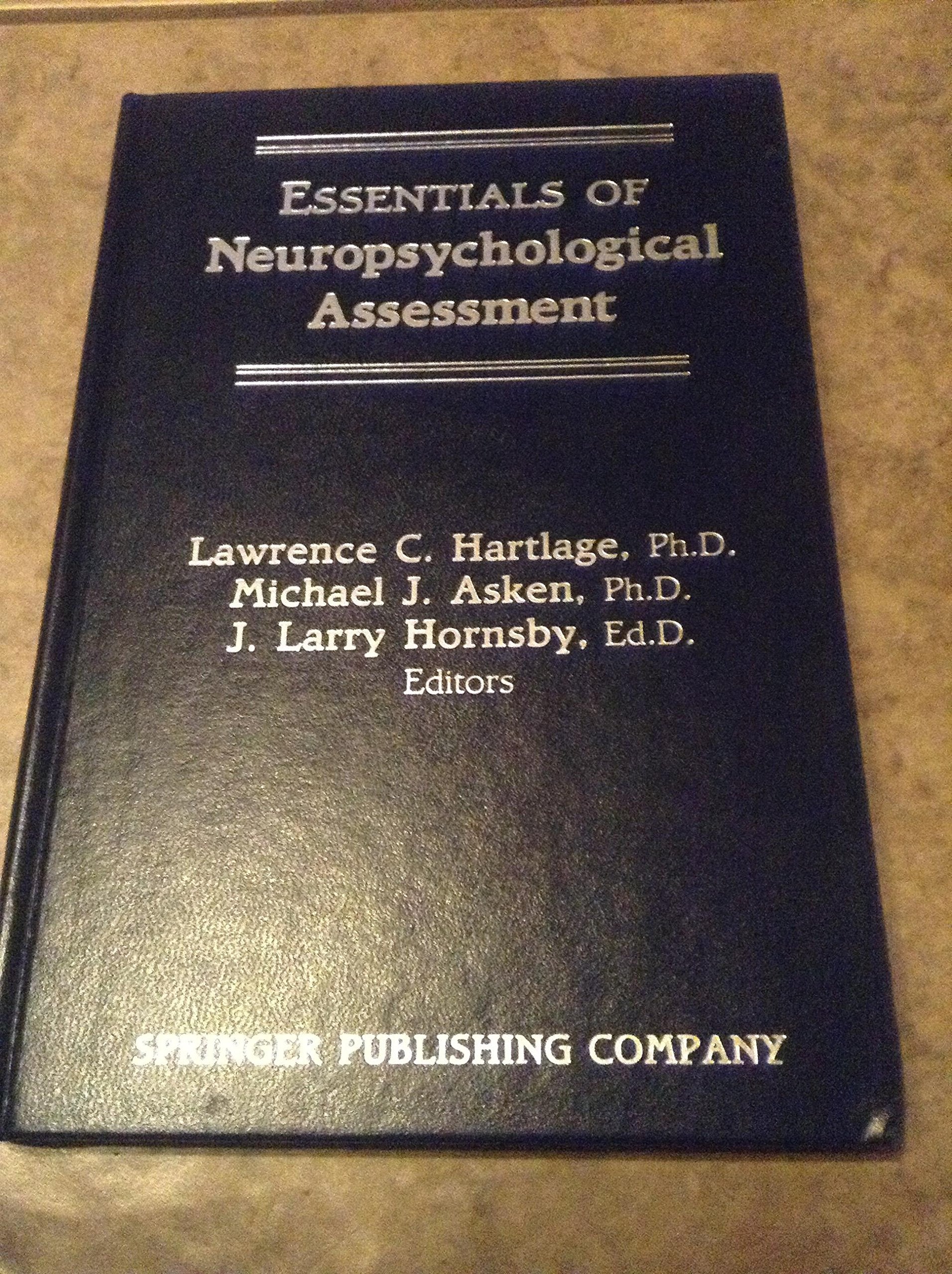Essentials of Neuropsychological Assessment,Used