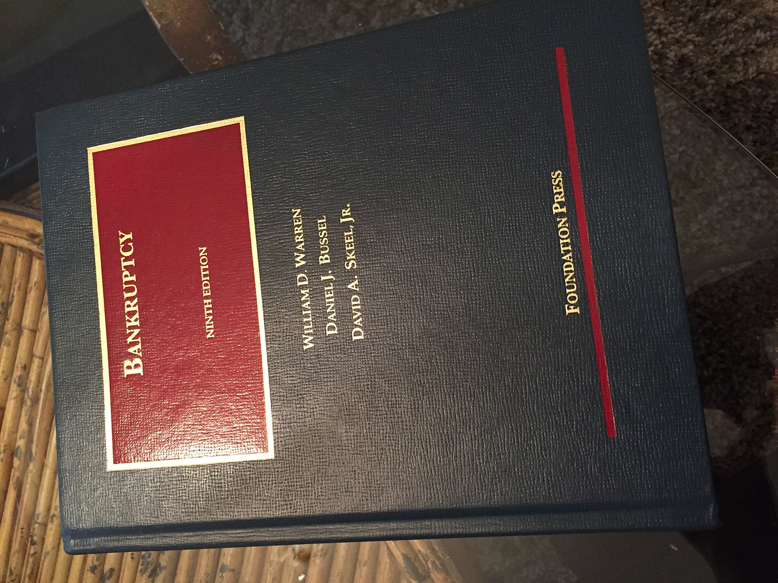 Bankruptcy (University Casebook Series),Used