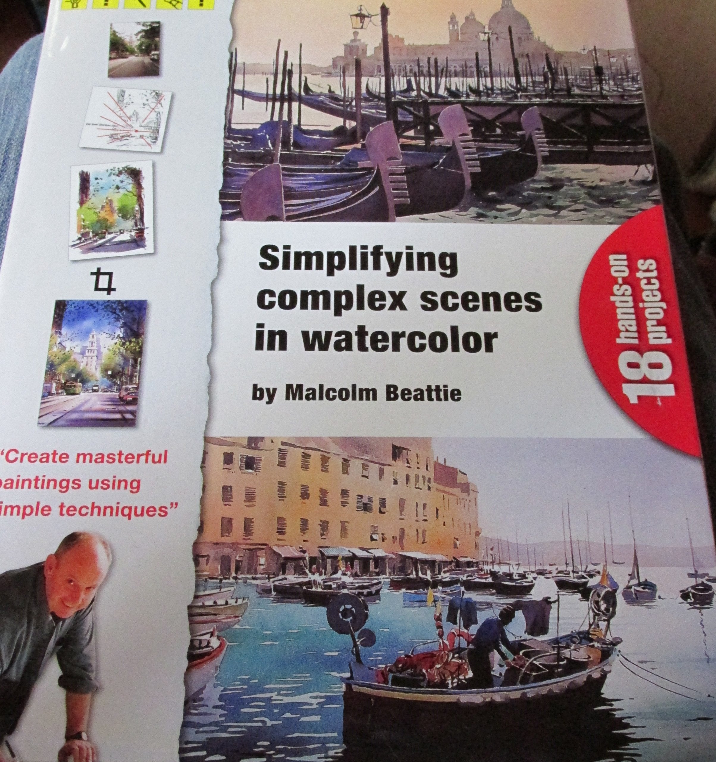 Simplifying Complex Scenes In Watercolor