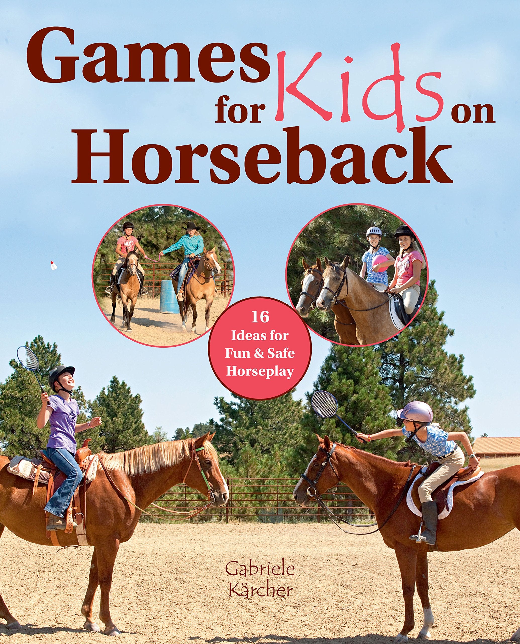 Games for Kids on Horseback: 16 Ideas for Fun and Safe Horseplay,Used