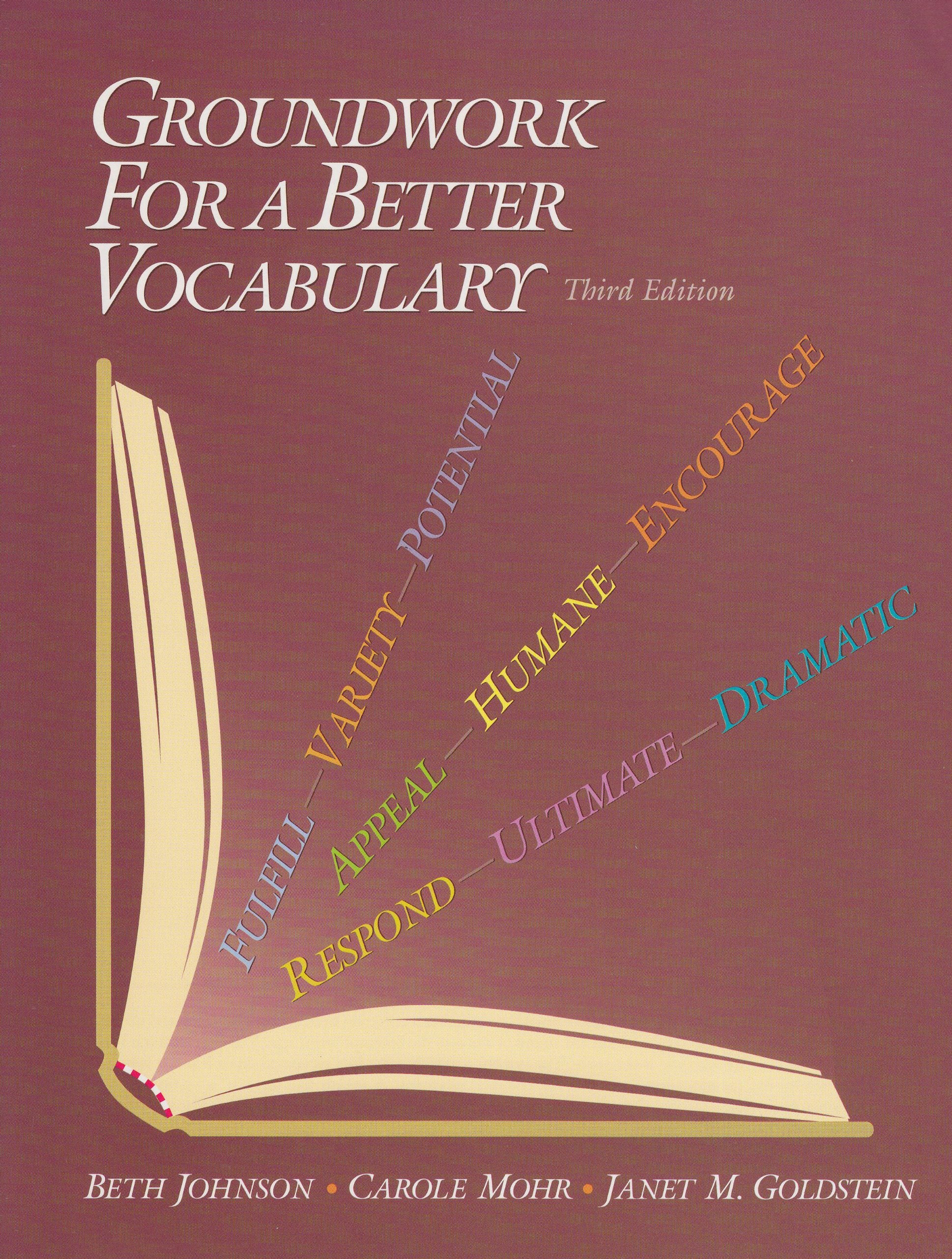 Groundwork for a Better Vocabulary,Used