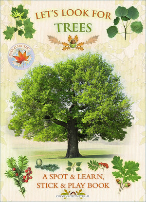Let's Look for Trees: A Spot & Learn, Stick & Play Book,Used