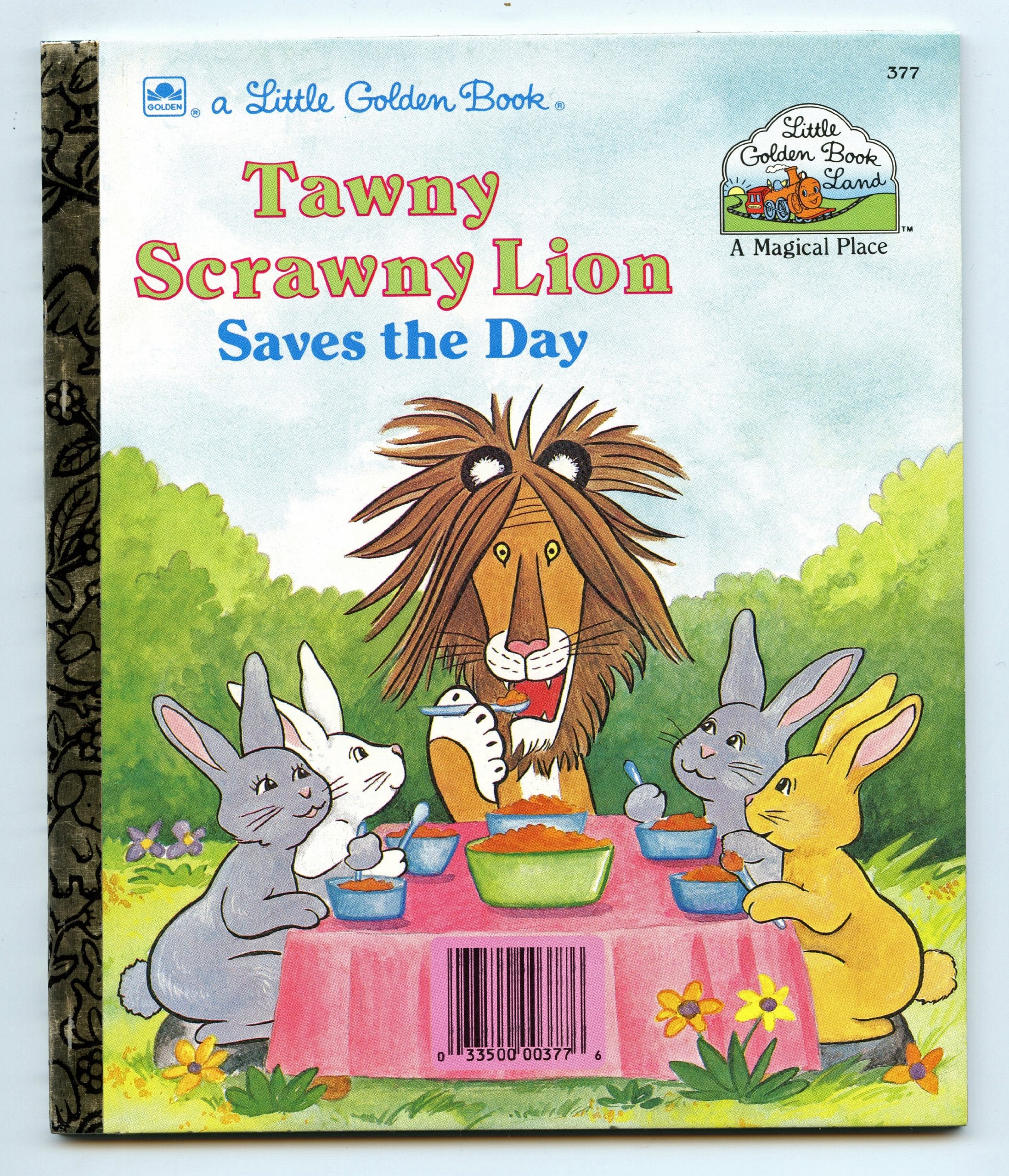 Tawny Scrawny Lion Saves/Day l (Little Golden Book),Used