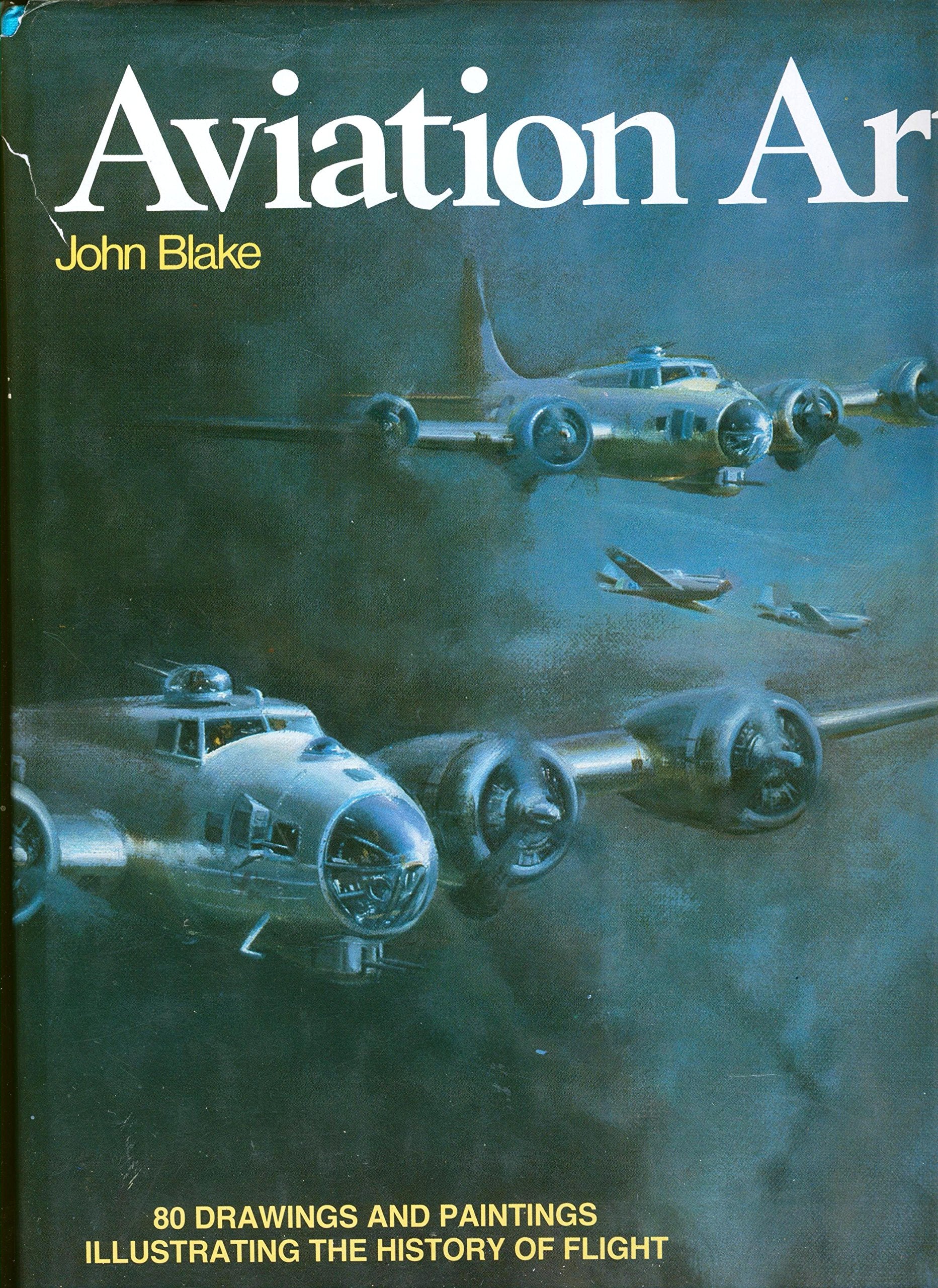 Aviation Art  80 Drawings and Paintings Illustrating the History of Flight,New