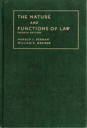 The Nature and Functions of Law. Fourth Edition,Used