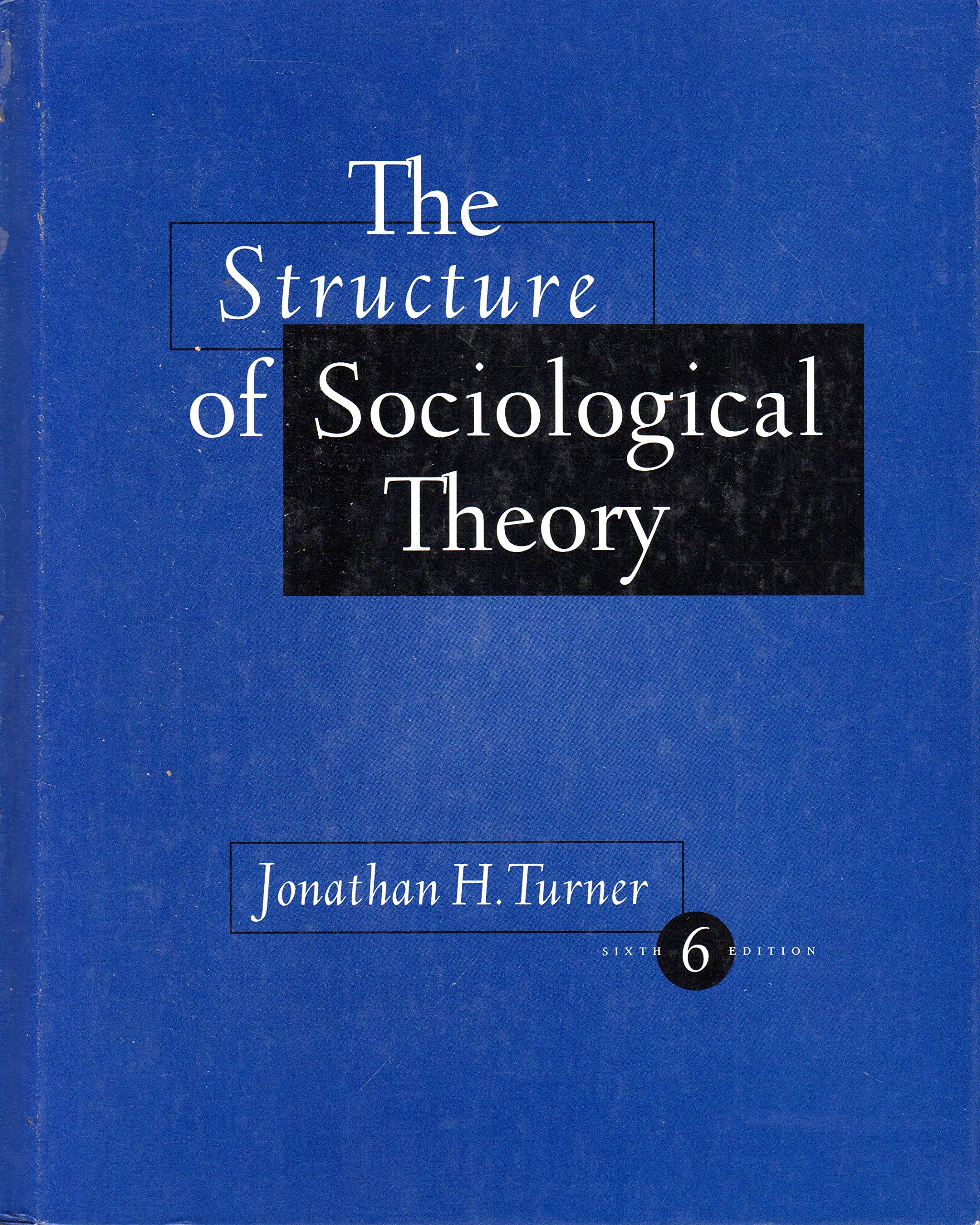Structure of Sociological Theory,Used