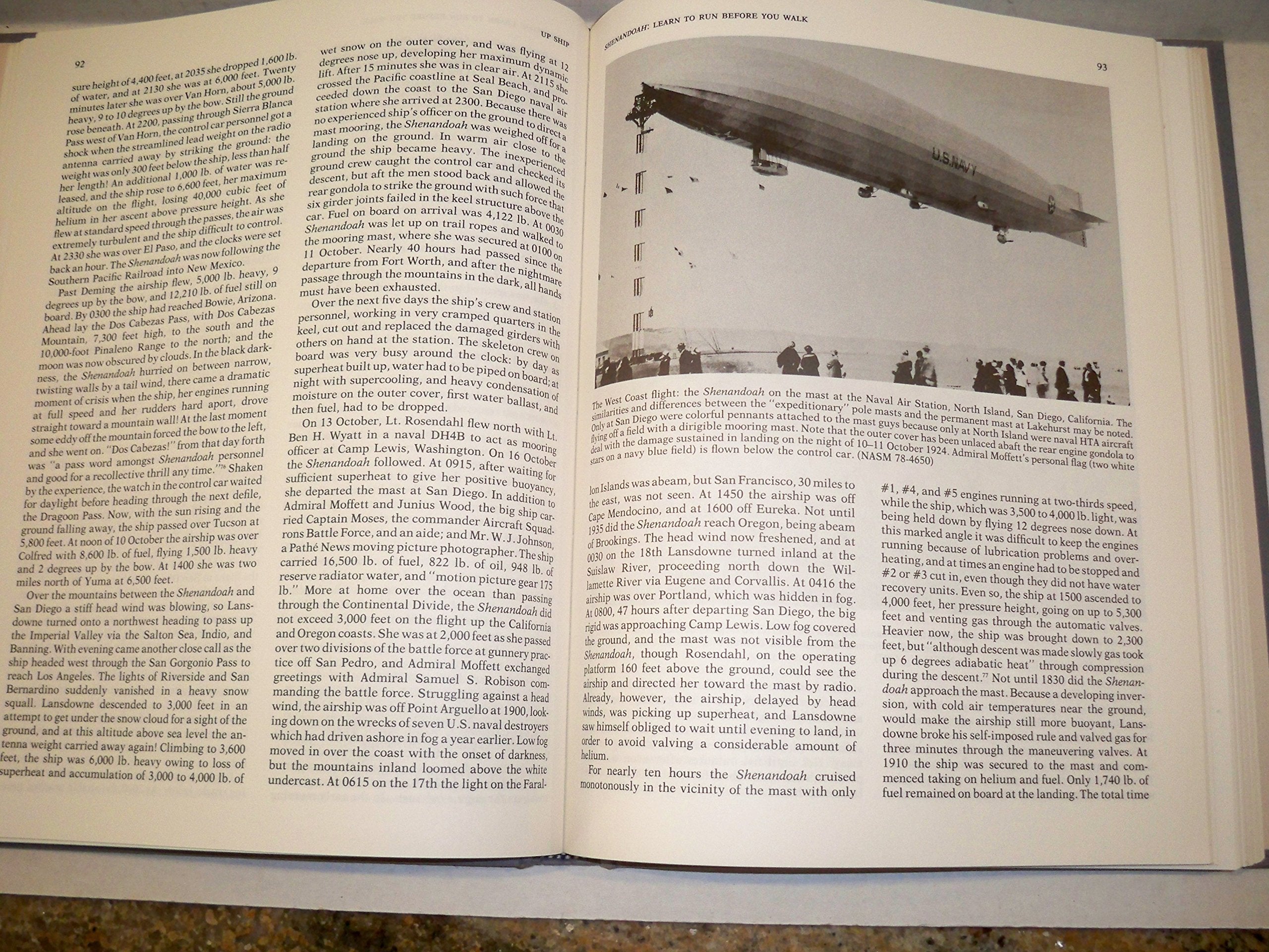 Up Ship!: A History of the U.S. Navy's Rigid Airships 19191935,Used