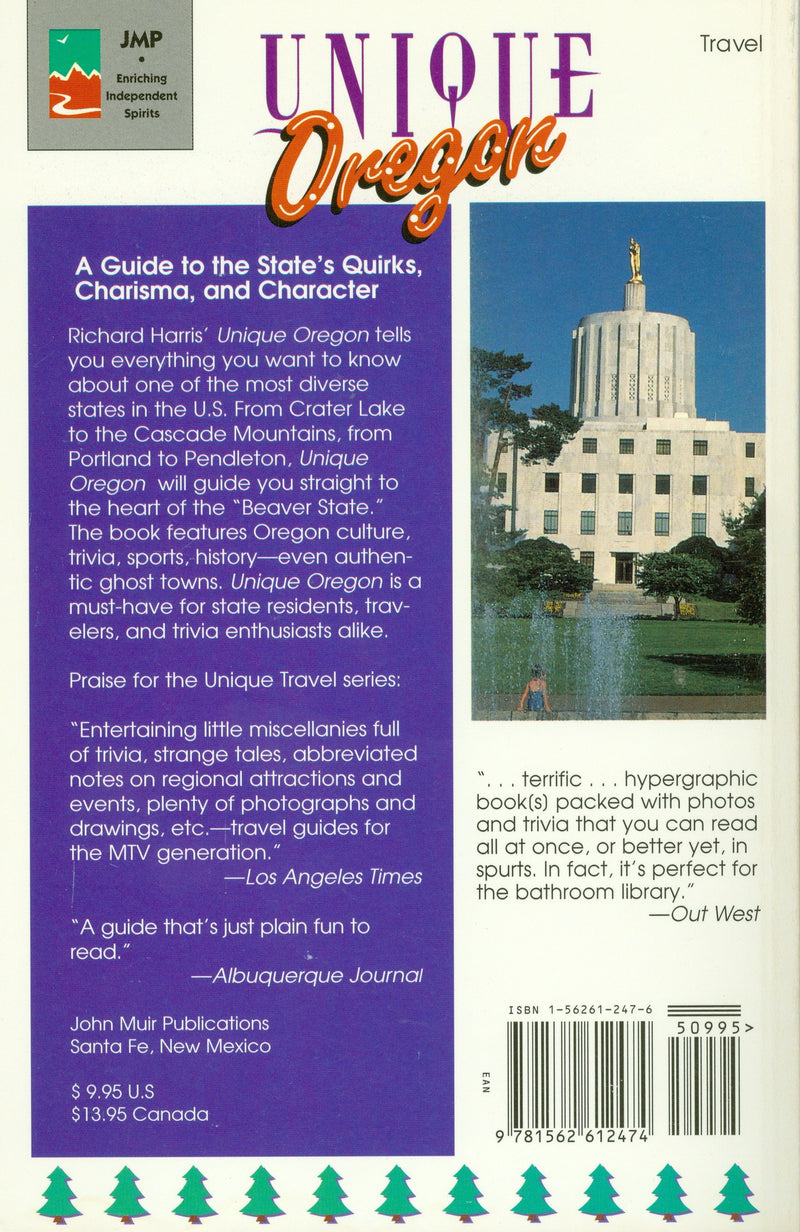 DELUnique Oregon: A Guide to the State's Quirks, Charisma, and Character (Unique Travel Series),Used