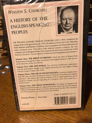 A History Of The Englishspeaking Peoples (The Birth Of Britain / The New World / The Age Of Revolution / The Great Democracies)