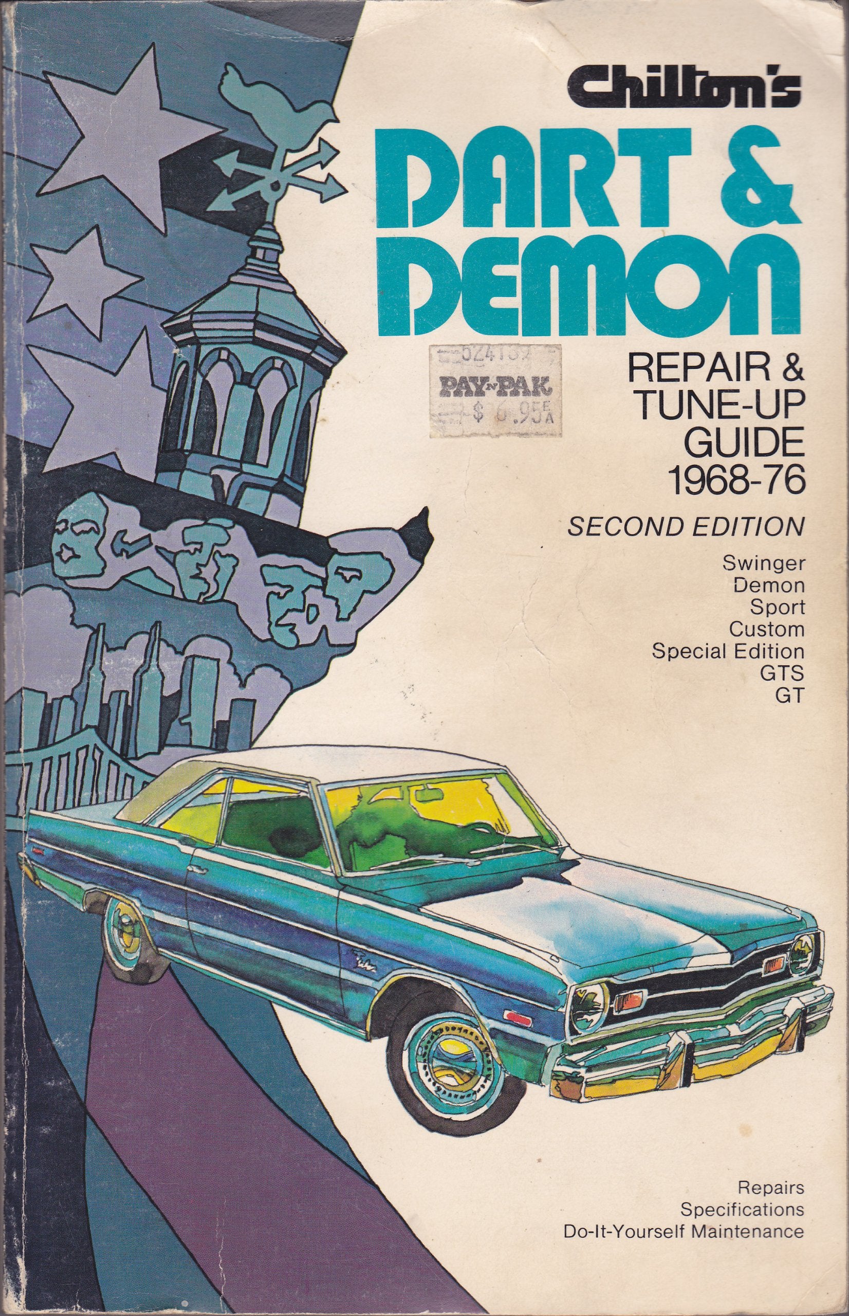 Chilton's Repair and TuneUp Guide, Dart Demon 196876,Used