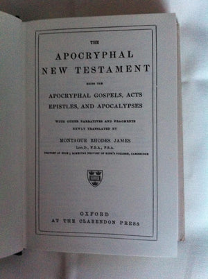 Apocryphal New Testament,New