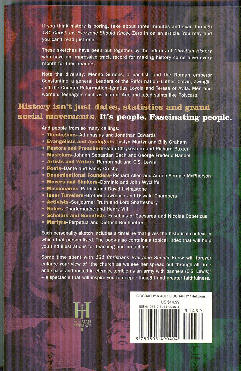 131 Christians Everyone Should Know (Holman Reference),Used